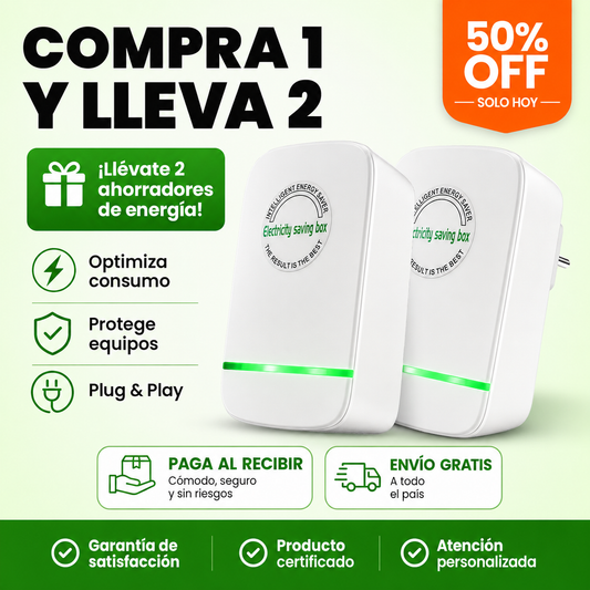 PROMO 2x1 🔥 Ahorrador de Energía Inteligente — EnergyGuard
