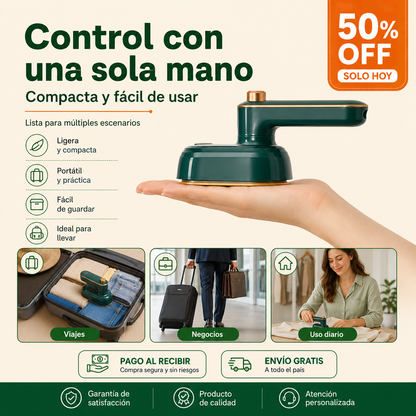 PROMO 🔥 VaporGO — Plancha de Ropa Portátil + Regalo