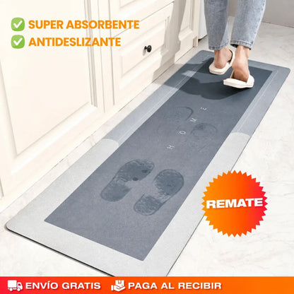 Alfombras Antideslizantes Súper Absorbentes para Cocina y Baño – Combo x2