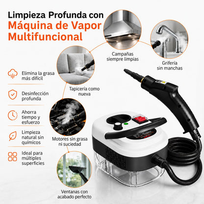 PROMO 🔥 Limpiador a Vapor con Esterilización a Presión